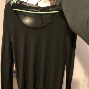 Banana republic black casual long sleeve